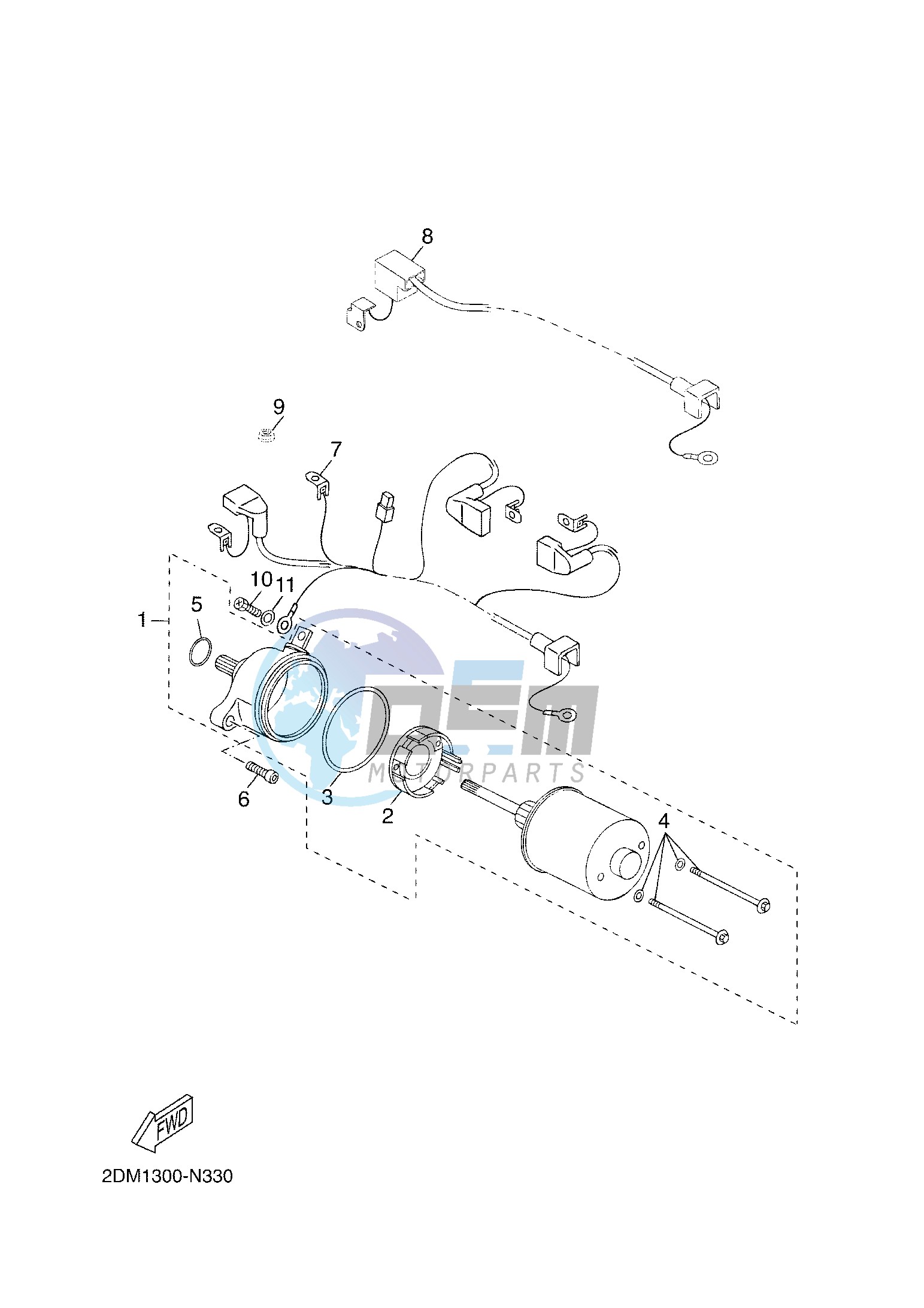 STARTING MOTOR