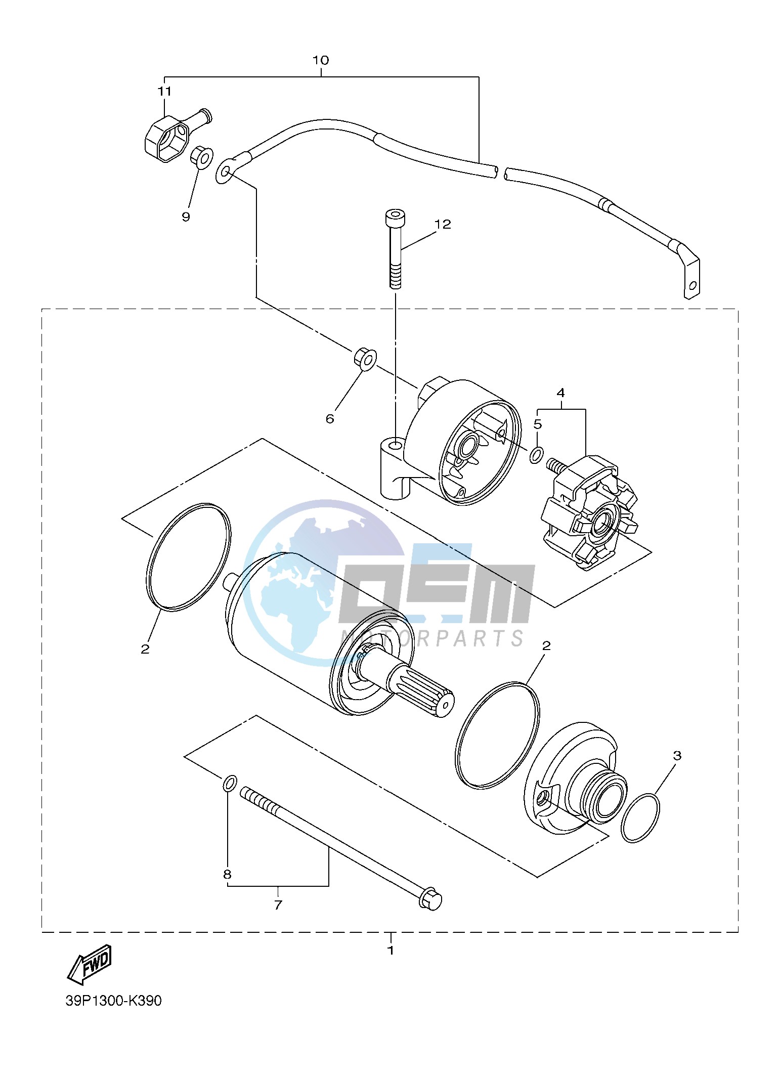 STARTING MOTOR