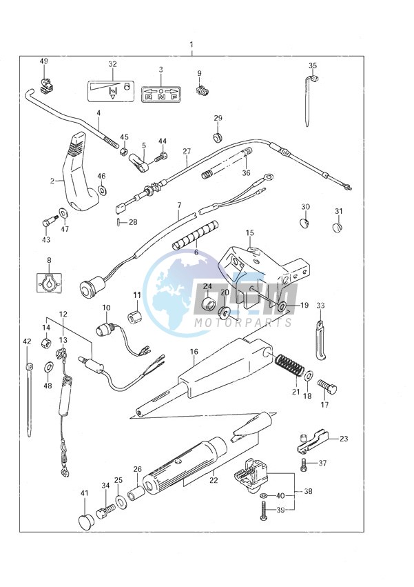 Tiller Handle