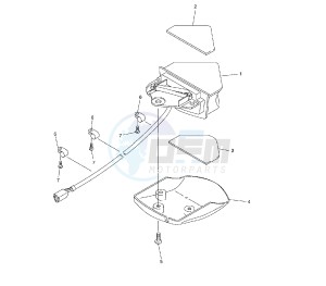 WR F 250 drawing TAILLIGHT