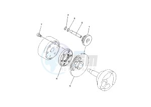 YP MAJESTY DX 250 drawing STARTER