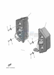 YXE1000EWS YX10ERPLP (B4MR) drawing TAILLIGHT