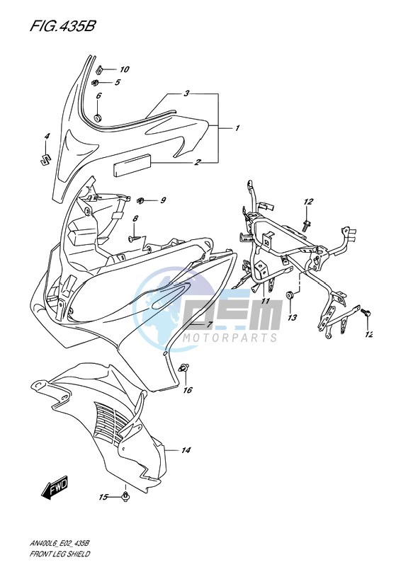 FRONT LEG SHIELD