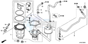 CBR650FAG CBR650F 6ED - (6ED) drawing FUEL PUMP