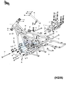 H2 B [MACH IV] (-B) 750 [MACH IV] drawing FRAME_FRAME FITTINGS -- H2_A- -