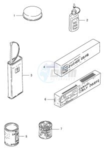 GSX750F (E4) drawing OPTIONAL