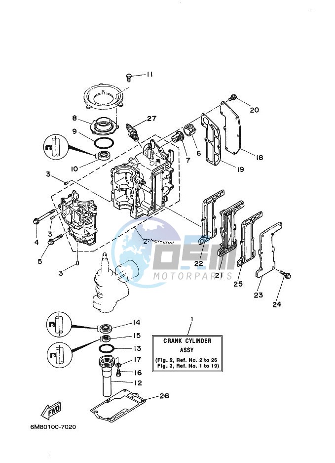 CYLINDER--CRANKCASE