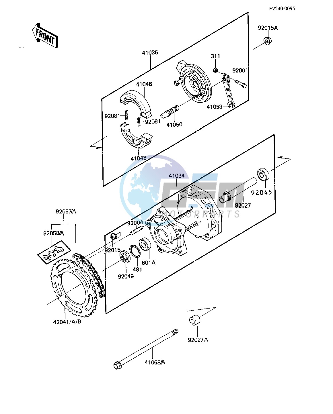 REAR HUB_BRAKE_CHAIN