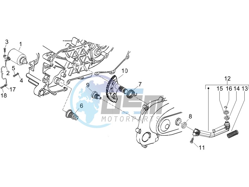 Starter - Electric starter