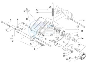 Nexus 250 e3 drawing Swinging arm