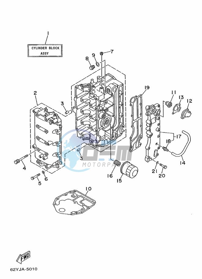 CYLINDER--CRANKCASE