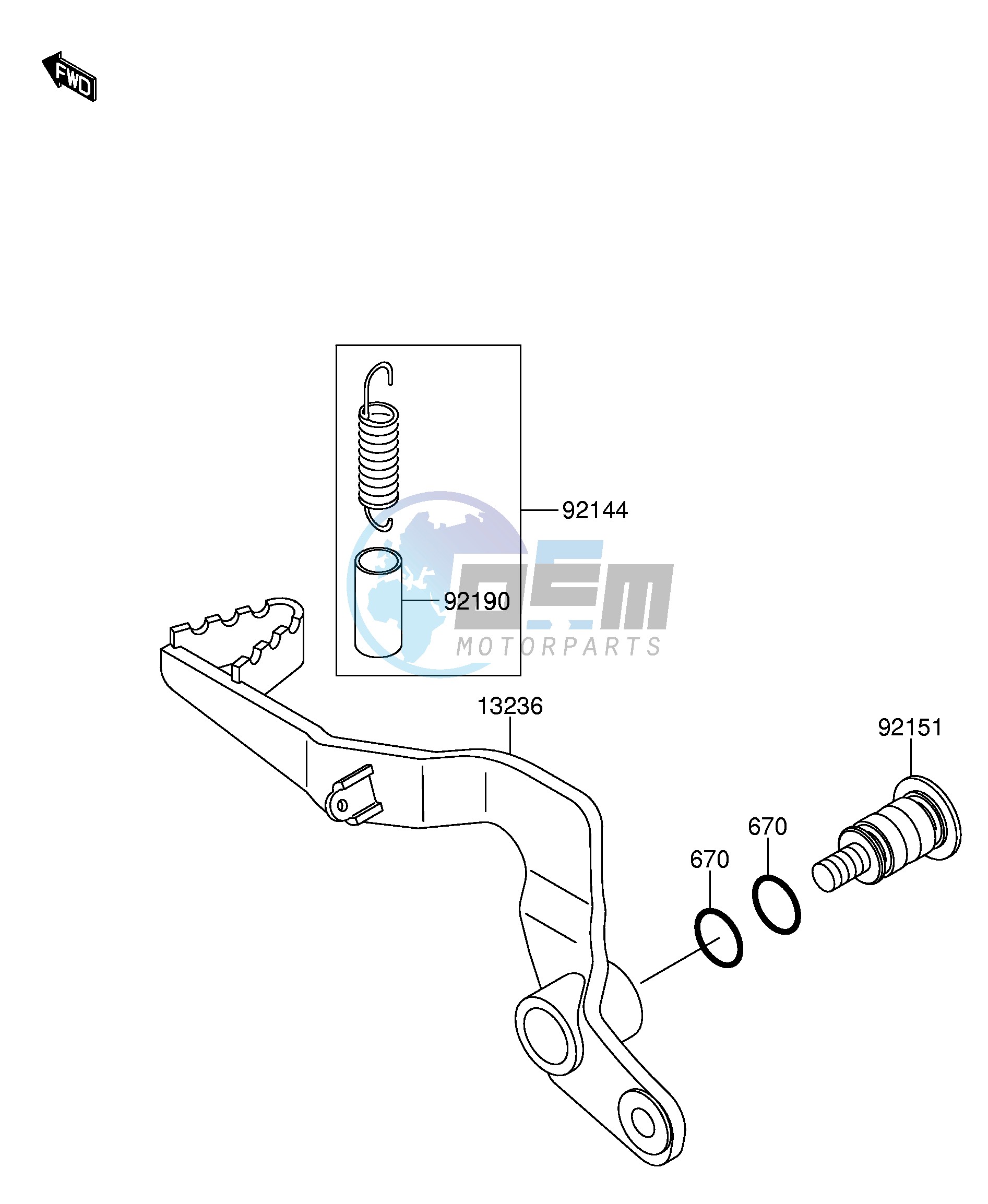 BRAKE PEDAL