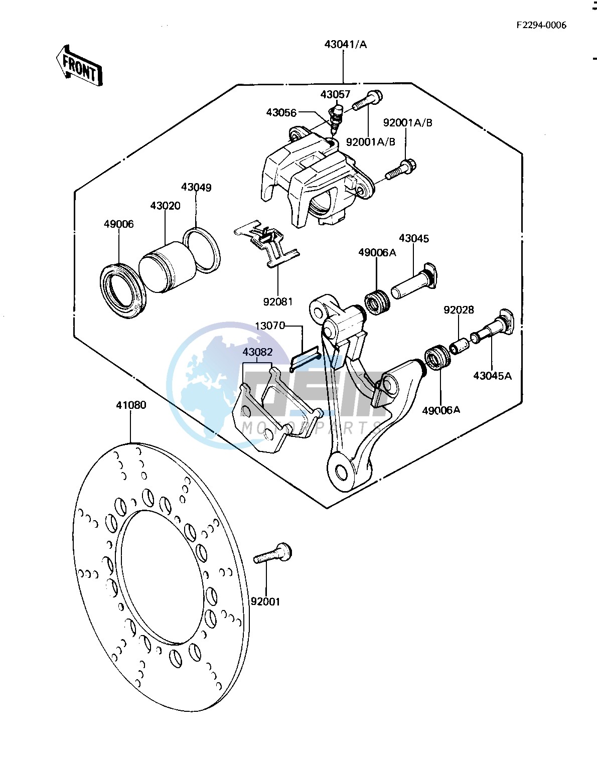 REAR BRAKE