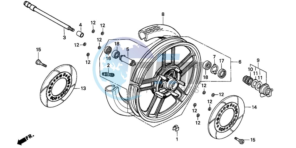 FRONT WHEEL