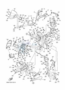 GPD155-A NMAX 150 (BBDG) drawing REAR ARM & SUSPENSION