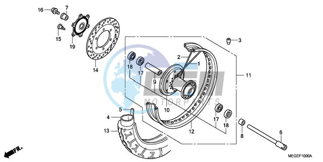 FRONT WHEEL