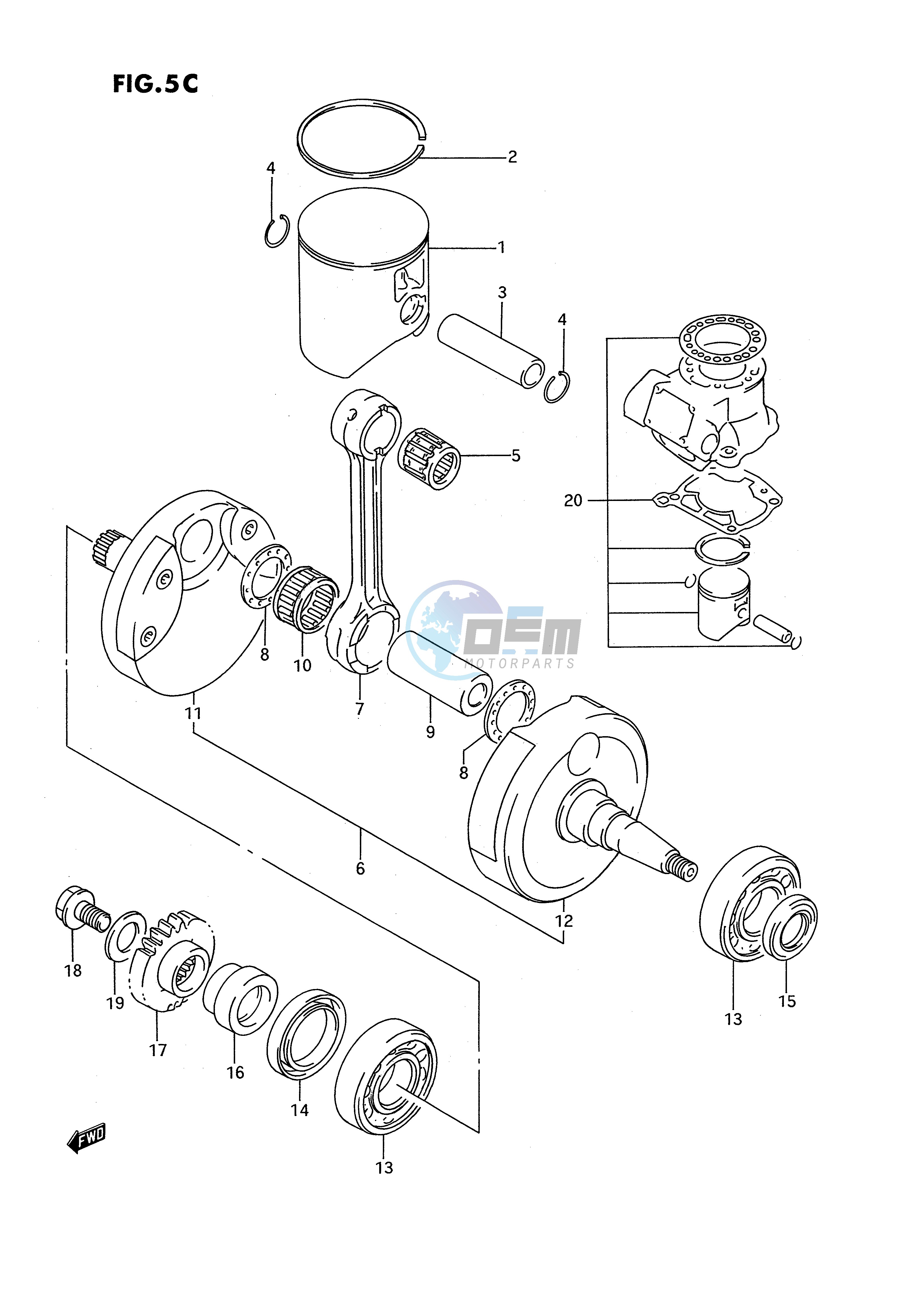 CRANKSHAFT (MODEL S T)