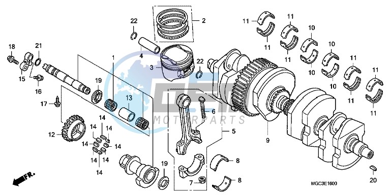 CRANKSHAFT/ PI STON