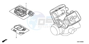 ST1300A9 France - (F / ABS CMF MME) drawing GASKET KIT A