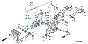 CBR1000RR9 Australia - (U / MME PSW SPC) drawing EXHAUST MUFFLER