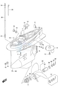 DF 175A drawing Gear Case (C/R)