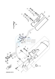 CW50N BW'S (2B7K) drawing EXHAUST