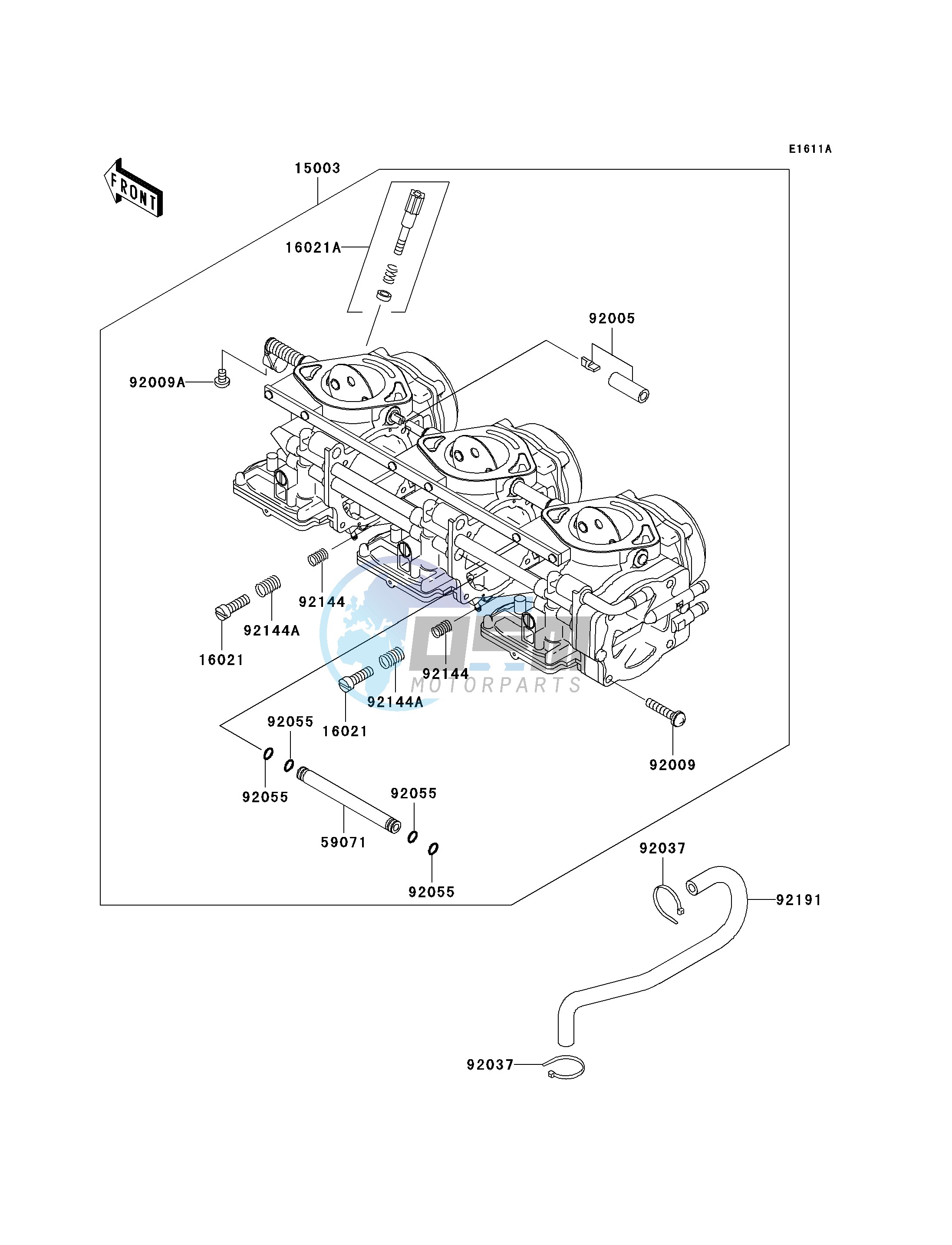 CARBURETOR-- JH1100-A3_A4- -