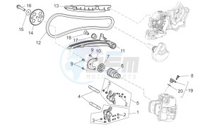 NA Mana 850 drawing Front cylinder timing system