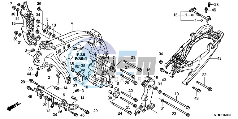 FRAME BODY