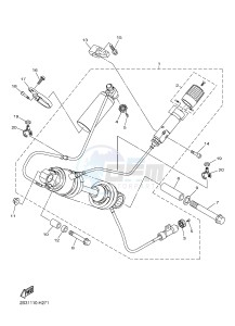 VMX17 VMAX17 1700 VMAX (2S3W) drawing REAR SUSPENSION