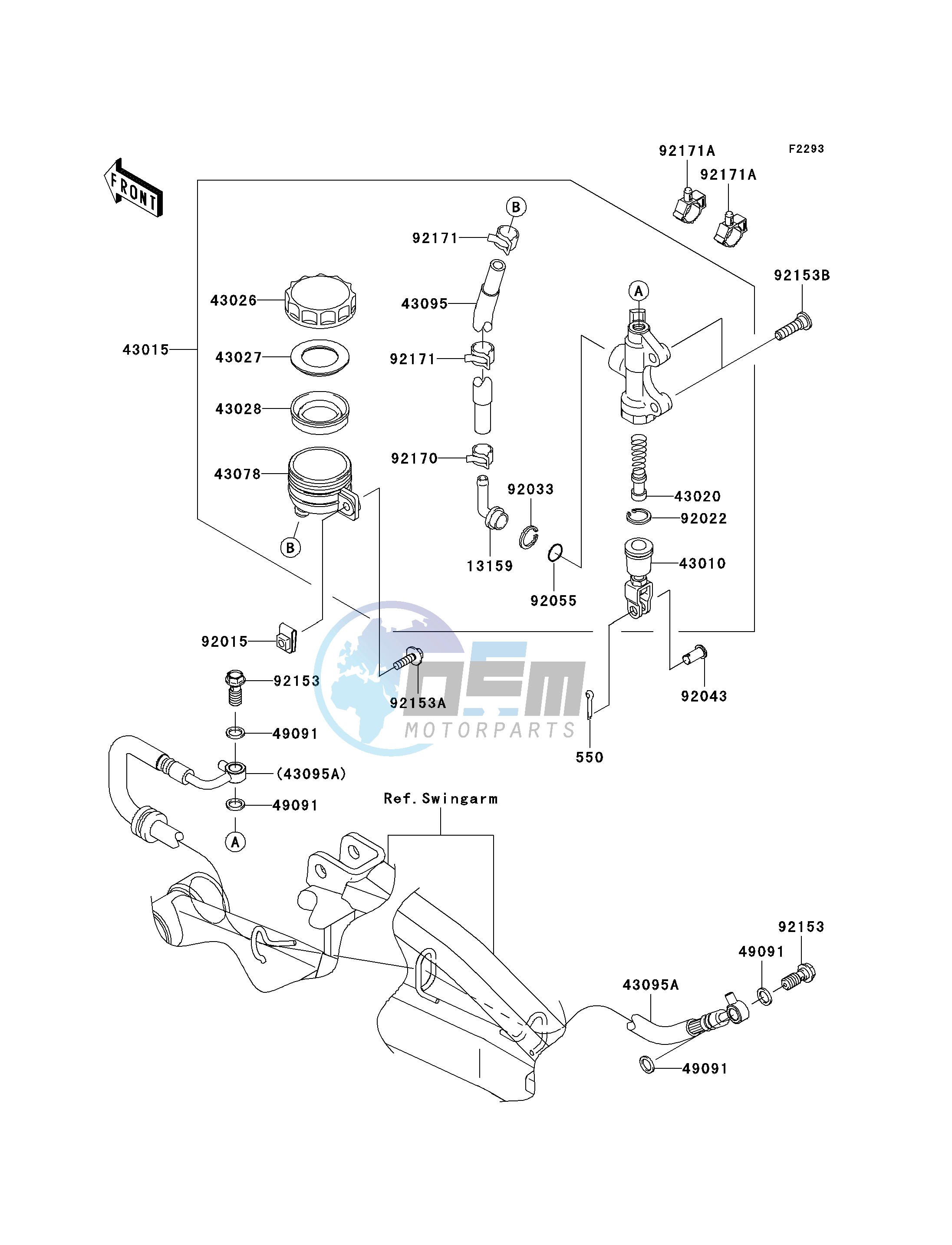 REAR MASTER CYLINDER