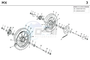 MX 50 drawing WHEELS