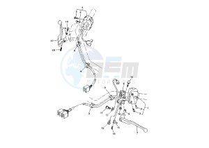 XV A WILD STAR 1600 drawing HANDLE SWITCH – LEVER