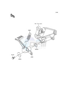 Z300 ER300AGF XX (EU ME A(FRICA) drawing Brake Pedal