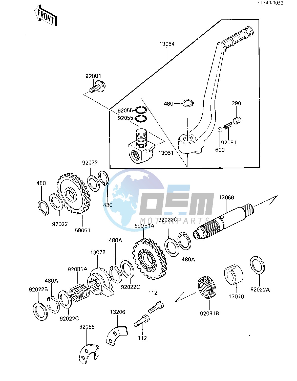 KICKSTARTER MECHANISM