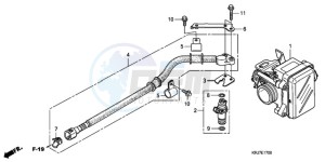 FES1259 France - (F / CMF 2F) drawing THROTTLE BODY