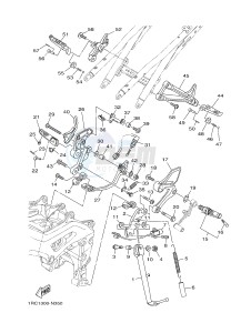 MT09A MT-09 ABS 900 (2DRF 2DRG) drawing STAND & FOOTREST