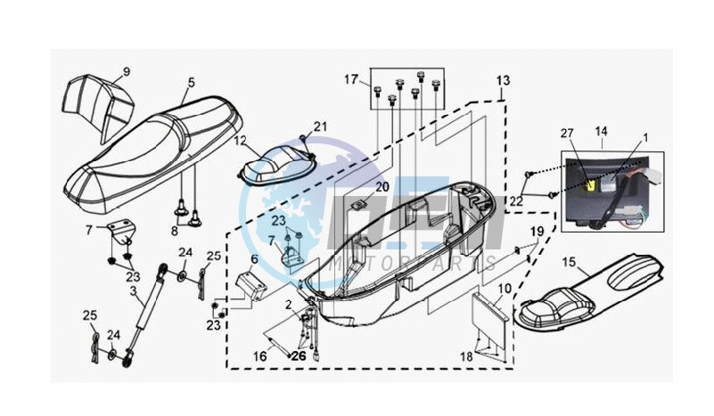 BUDDYSEAT - HELMET BOX