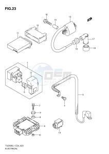 TU250X (E24) drawing ELECTRICAL