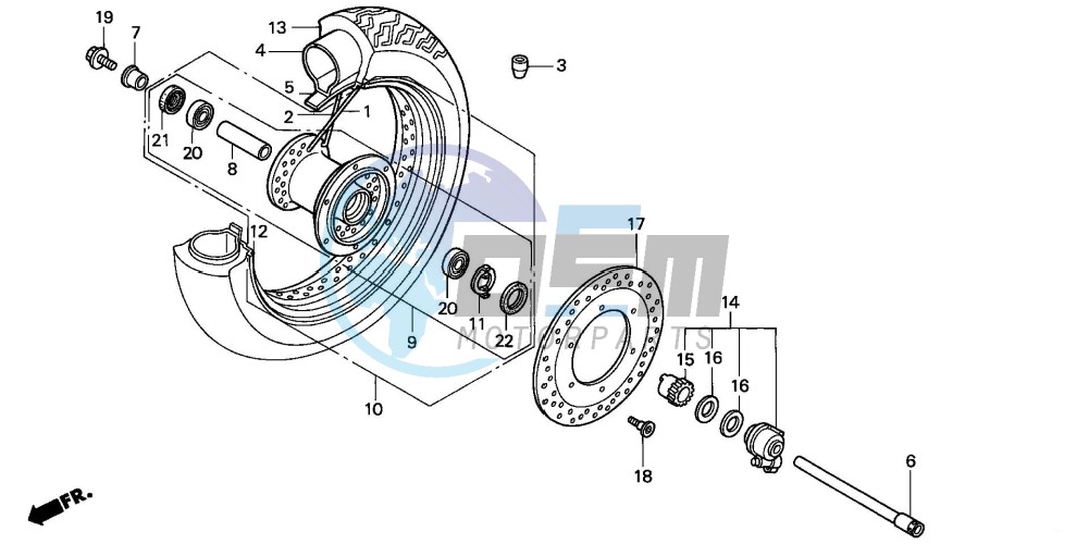 FRONT WHEEL