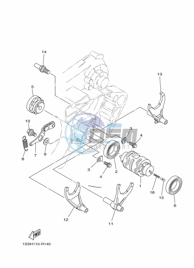 SHIFT CAM & FORK