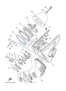 YZ250 (1SS8 1SS8) drawing INTAKE