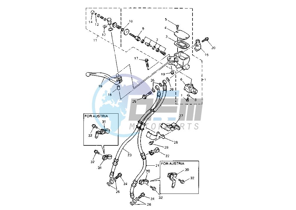 FRONT MASTER CYLINDER