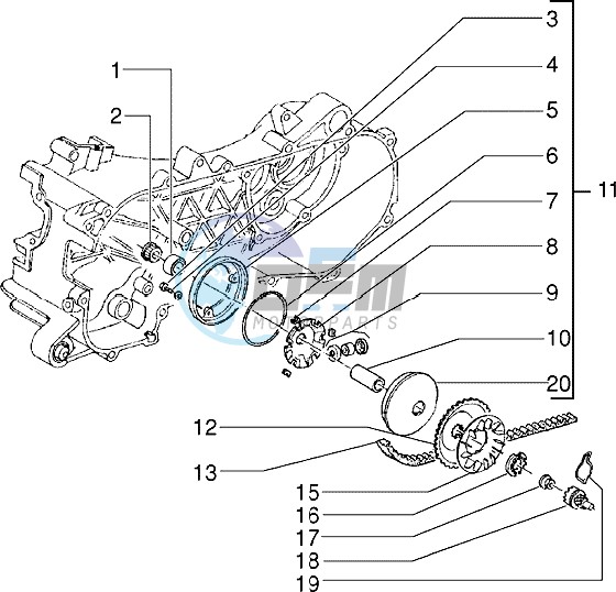 Driving pulley