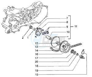 Runner 50 SP drawing Driving pulley