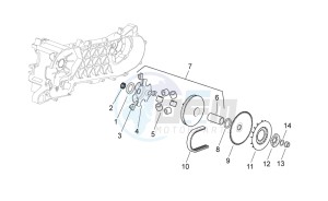 SR 50 ie AND carb. USA drawing Variator