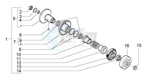 NRG 50 power DD drawing Driven pulley