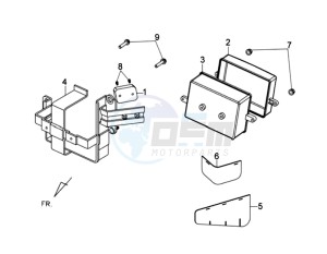 JOYRIDE 125 drawing BATTERY