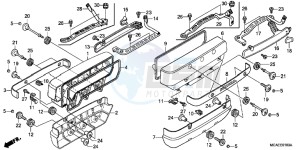 GL1800C drawing CYLINDER HEAD COVER