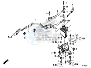 CRF1000DH 2ED - (2ED) drawing ABS MODULATOR